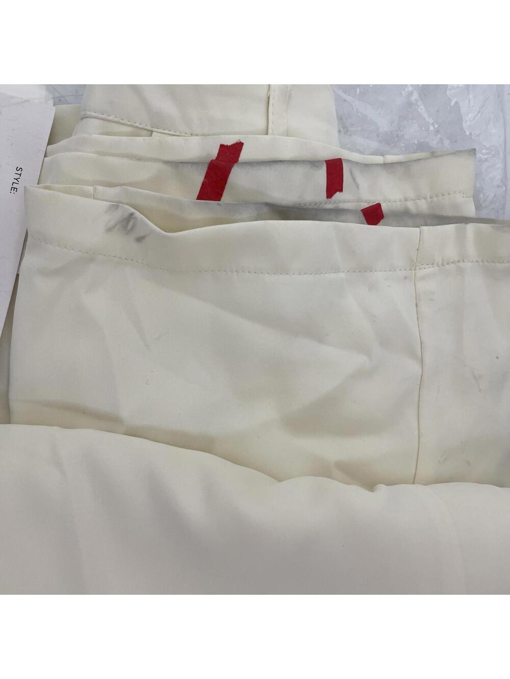 Revolve SNDYS Roma Pants in Ivory  Wide Leg Trousers size XXS NWT $148 msrp - Picture 10 of 10